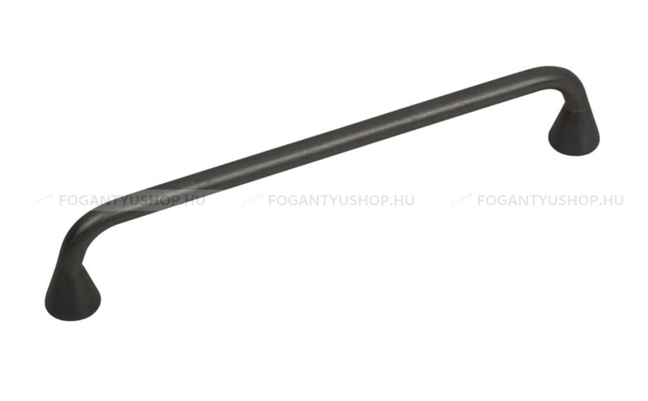 VIEFE Fogantyú - BELLA 160 - furattáv 160 mm - Grafit szürke Z617 - Zamak fém ötvözet - Egy méretben gyártott színes fém bútorfogantyú