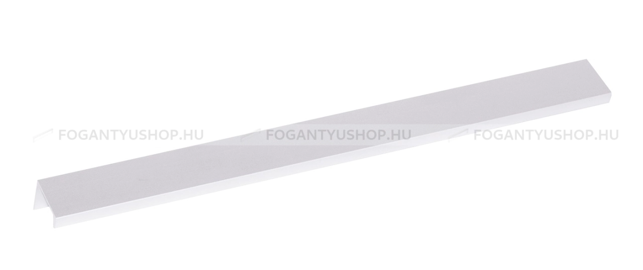 SCHWINN Bútorfogantyú - 4394 WhiteL Festett WhiteL - Festett fehér WhiteL - Alumínium - Bútorajtó élére ültethető színes fém fogantyú