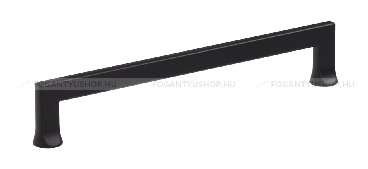 SCHWINN Fogantyú - 160 Z273 Festett - furattáv 160 mm - Festett fekete BlackL - Zamak fém ötvözet - Egy méretben gyártott színes fém bútorfogantyú