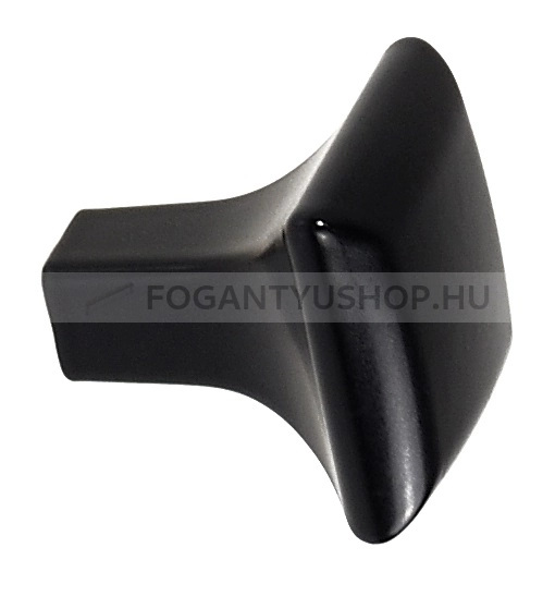 SCHWINN Bútorgomb - 2991 Festett - 1 furatos - Festett fekete BlackL - Zamak fém ötvözet - Színes fém gombfogantyú, bútorgomb
