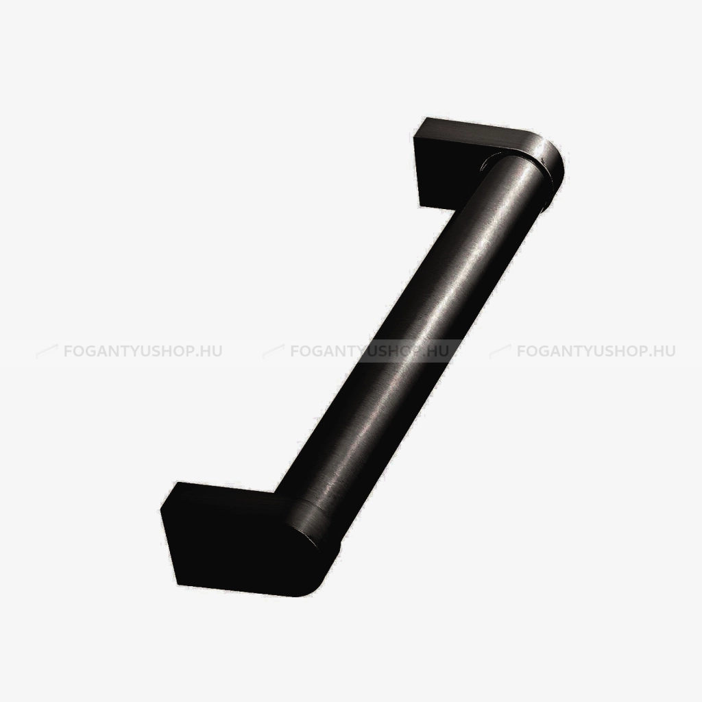 FURNIPART Fogantyú - BIG Festett - Fekete 9005 - Zamak fém ötvözet, Inox - Rozsdamentes acél - inox fém bútorfogantyú