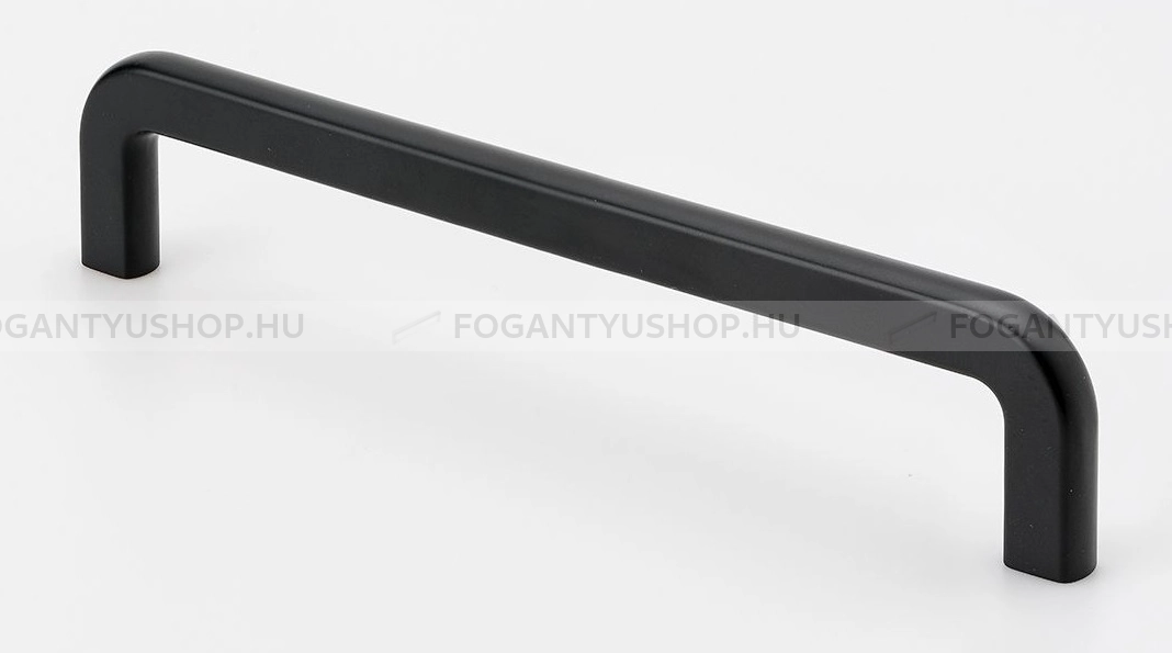 FURNIPART Fogantyú - COMPACT Festett - Matt fekete 99 - Zamak fém ötvözet - Több méretben gyártott színes fém bútorfogantyú