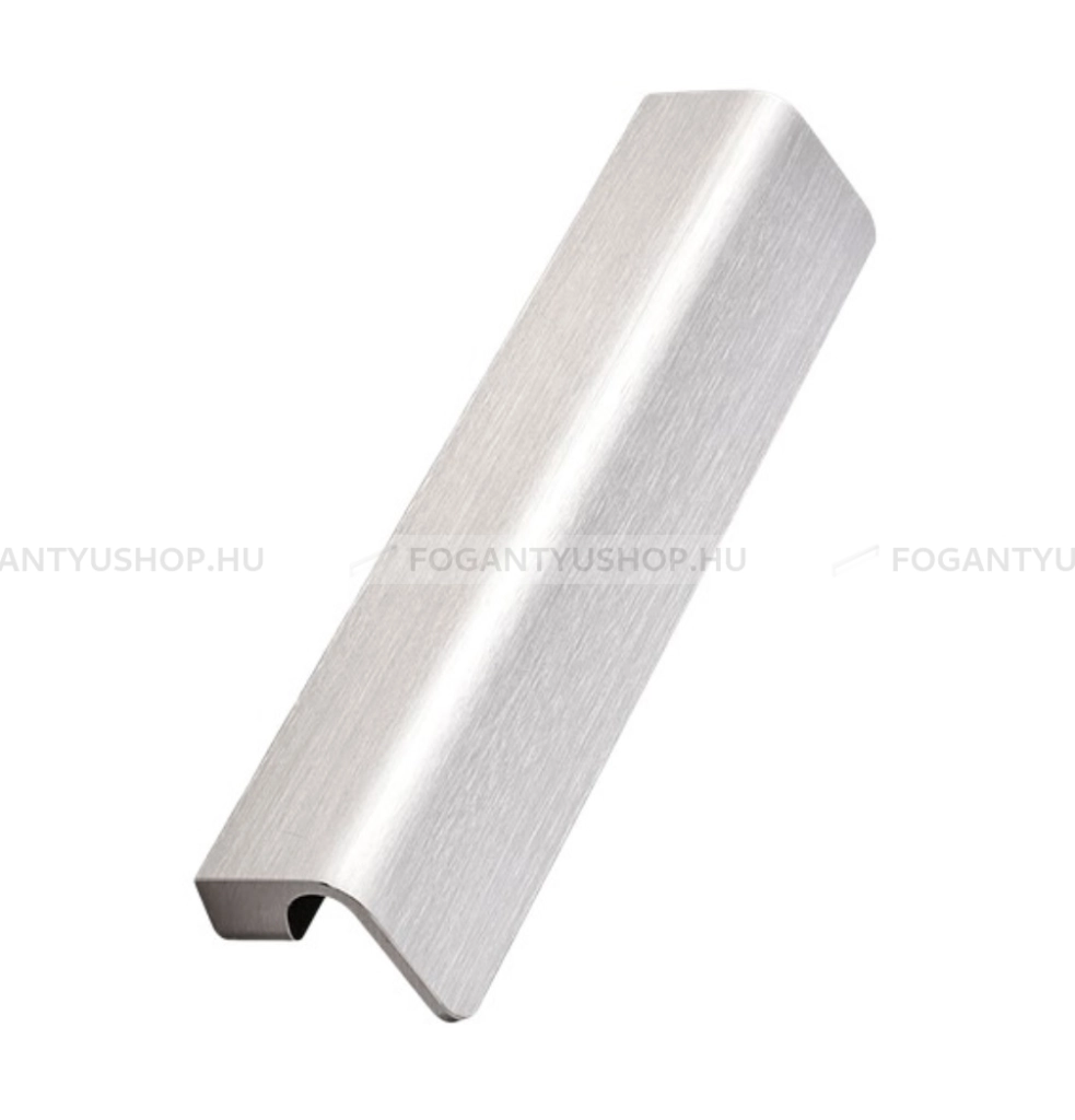 FURNIPART Bútorfogantyú - FRINGE 160 - furattáv 160 mm - Szálcsiszolt 66 - Alumínium - Egy méretben gyártott fém bútorfogantyú