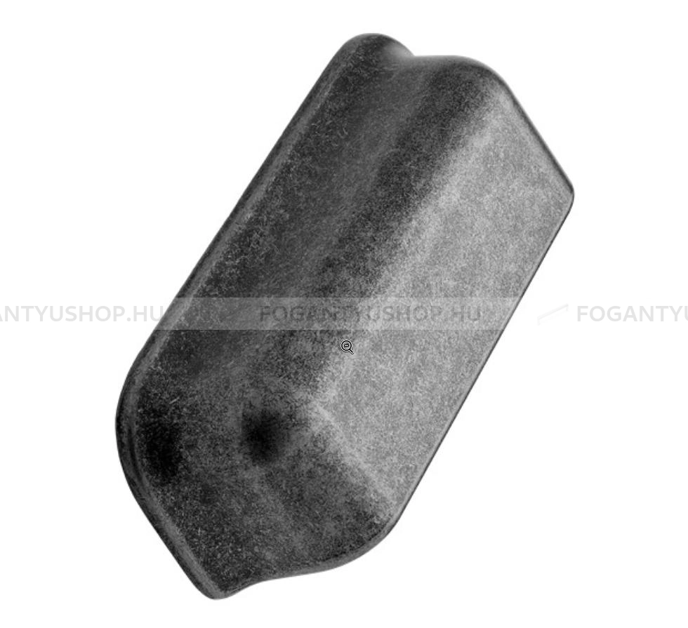 FURNIPART Bútor fogantyú - PORT 96 Vintage - furattáv 96 mm - Antik szürke 22 - Zamak fém ötvözet - Klasszikus, vintage, antik fém bútorfogantyú