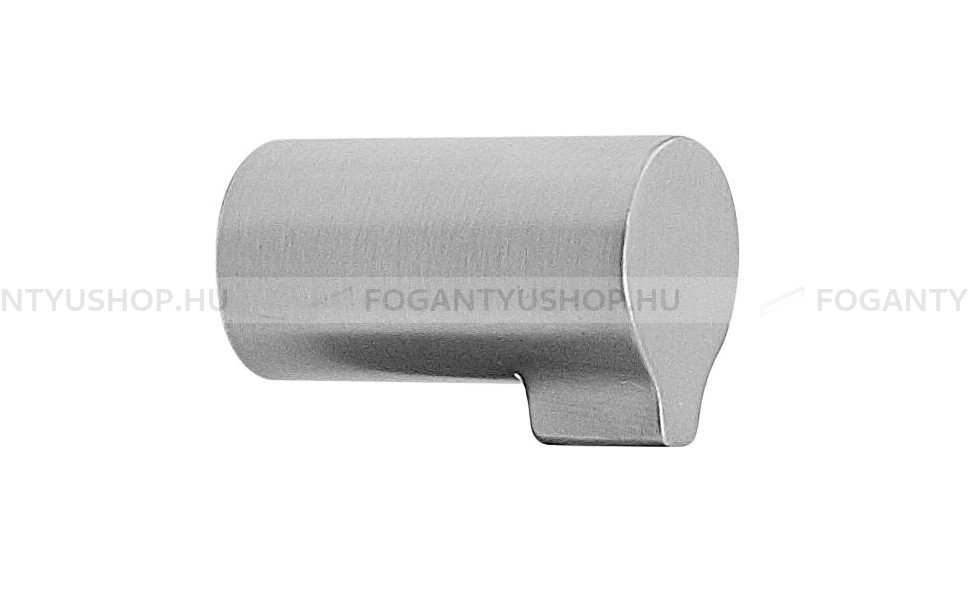 FURNIPART Bútorgomb - SCOPE KNOB - 1 furatos - Szálcsiszolt 66 - Zamak fém ötvözet - Fém gombfogantyú, bútorgomb (szögletes, kerek)