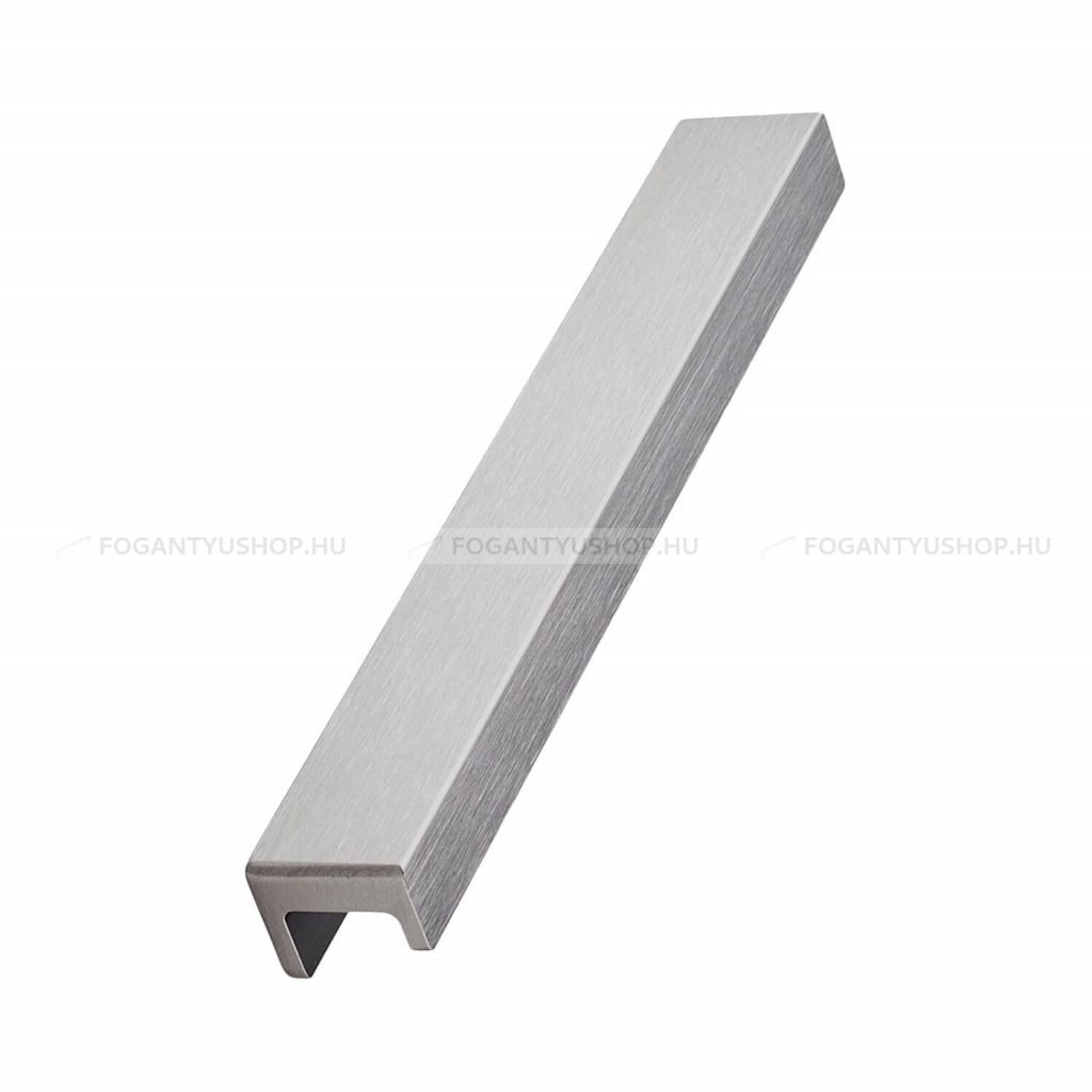 FURNIPART Bútor fogantyú - STATION HANDLE - Szálcsiszolt 66 - Alumínium - Több méretben gyártott fém bútorfogantyú