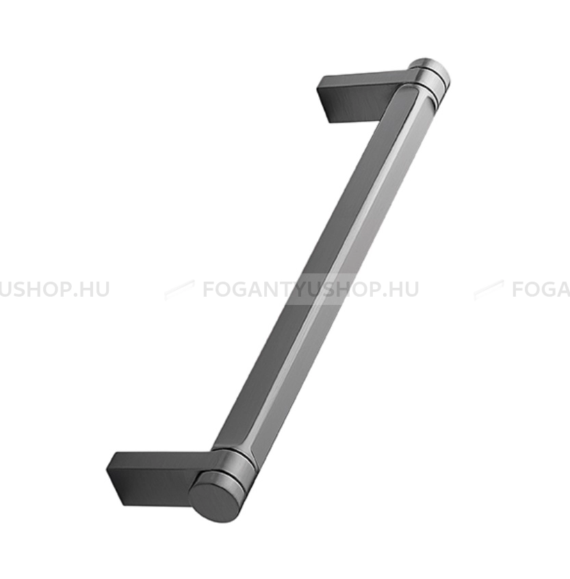 FURNIPART Bútorfogantyú - TORCH 160 - furattáv 160 mm - Csiszolt antracit 91 - Zamak fém ötvözet - Egy méretben gyártott színes fém bútorfogantyú