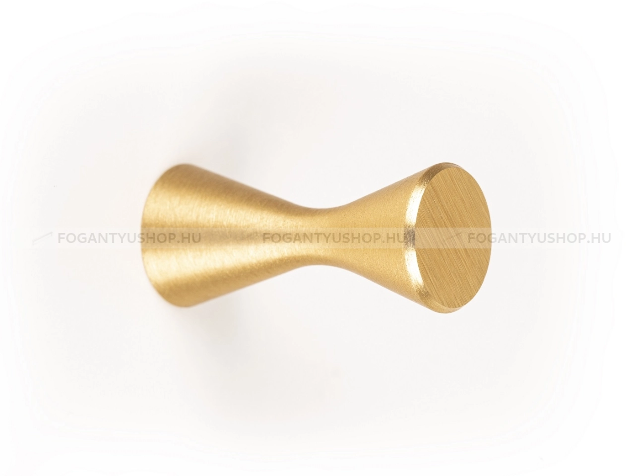 VIEFE Gomb fogantyú - DIABOLO II. L291 - 1 furatos - Sötét sárgaréz L291 - Alumínium - Színes fém gombfogantyú, bútorgomb