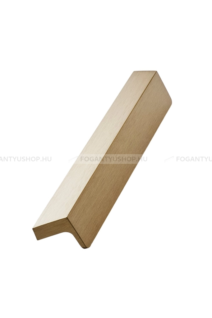 FURNIPART Fogantyú - ENVELOPE HANDLE 160 II. - furattáv 160 mm - Csiszolt sárgaréz 31 - Alumínium - Egy méretben gyártott színes fém bútorfogantyú