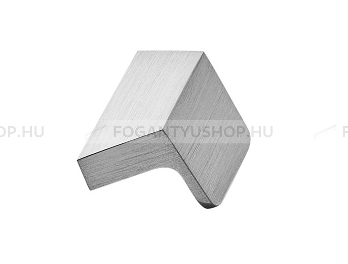 FURNIPART Bútorfogantyú - ENVELOPE KNOB 32 - furattáv 32 mm - Szálcsiszolt 66 - Alumínium - Egy méretben gyártott fém bútorfogantyú