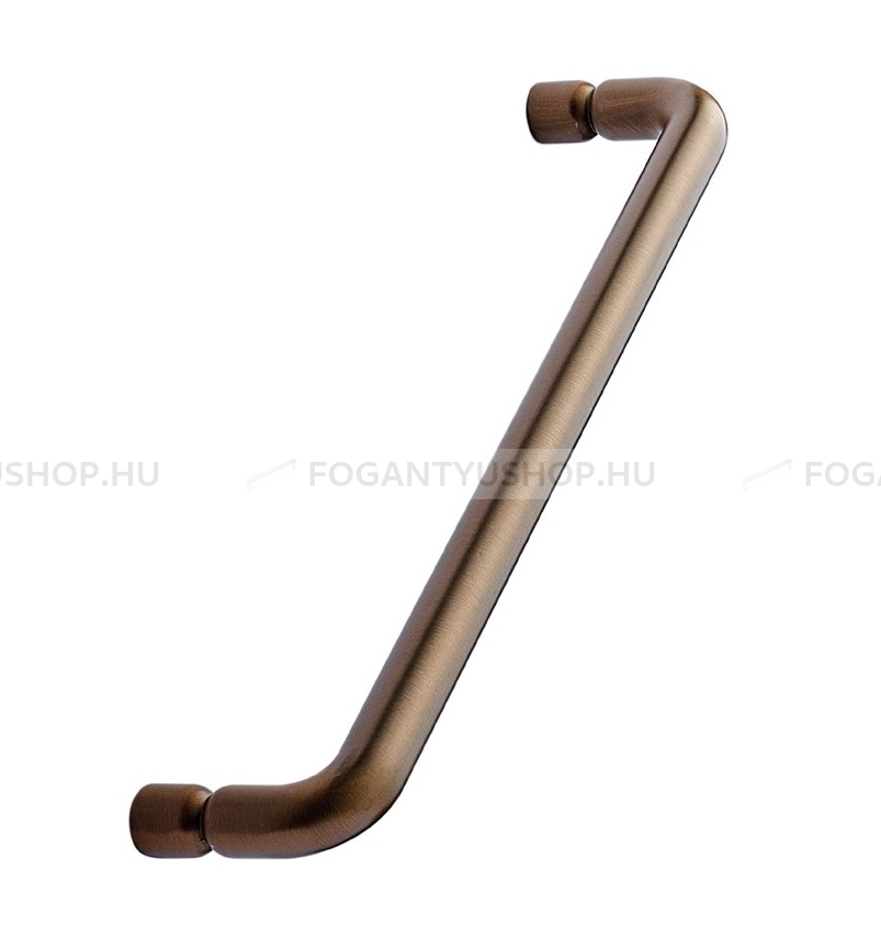 FURNIPART Bútorfogantyú - JUNCTION 160 32 - furattáv 160 mm - Csiszolt sárgaréz 32 - Zamak fém ötvözet - Egy méretben gyártott színes fém bútorfogantyú