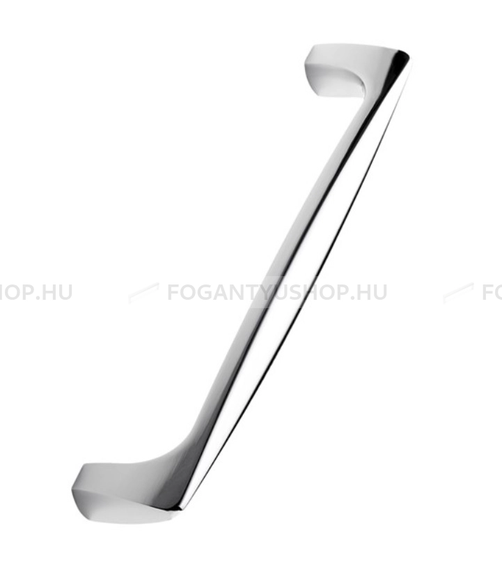 FURNIPART Bútor fogantyú - SPAN 160 - furattáv 160 mm - Fényes króm Cr - Alumínium - Egy méretben gyártott fém bútorfogantyú