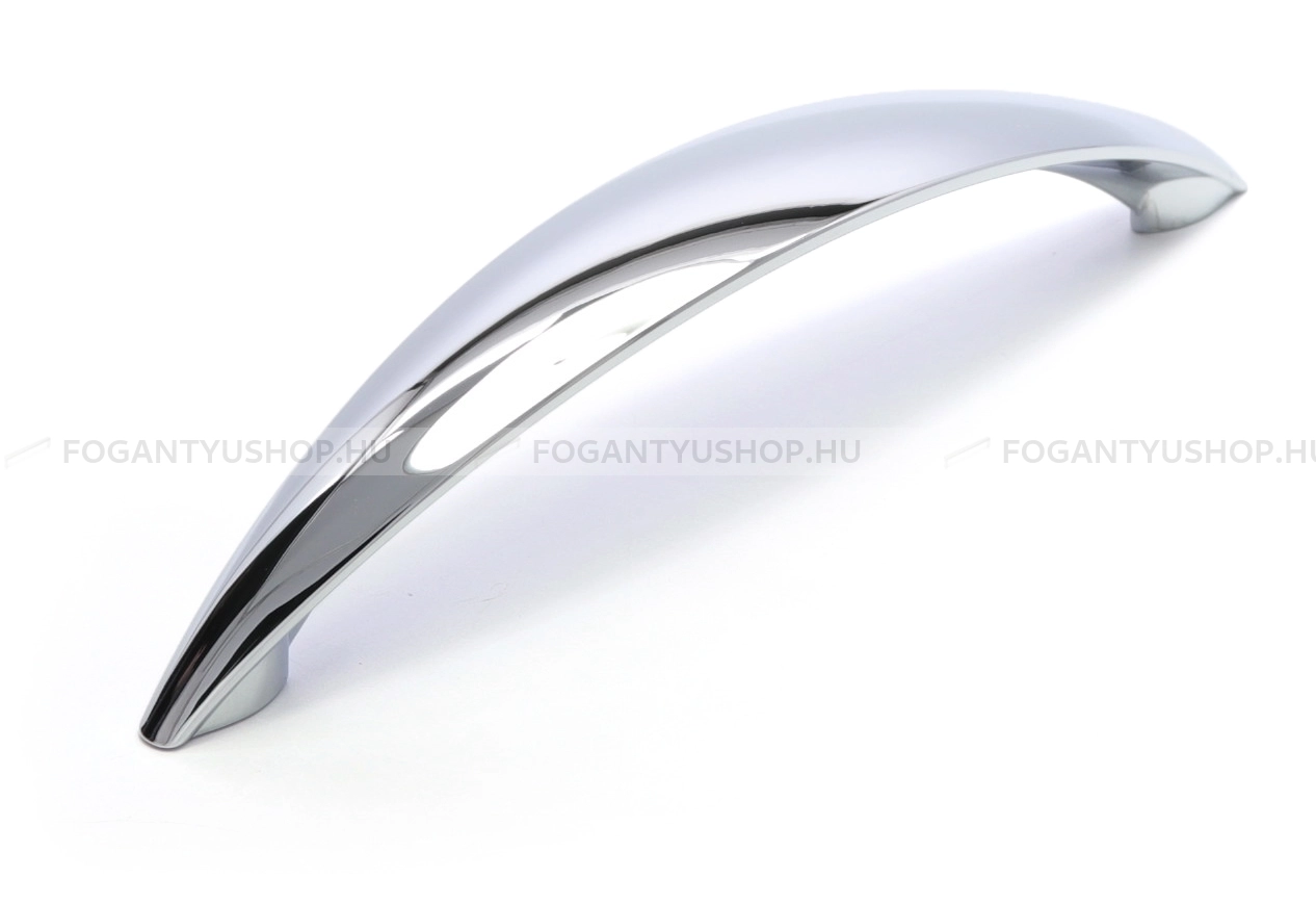RUJZ DESIGN Fogantyú - 304.16 - Fényes króm Cr - Zamak fém ötvözet - Több méretben gyártott fém bútorfogantyú