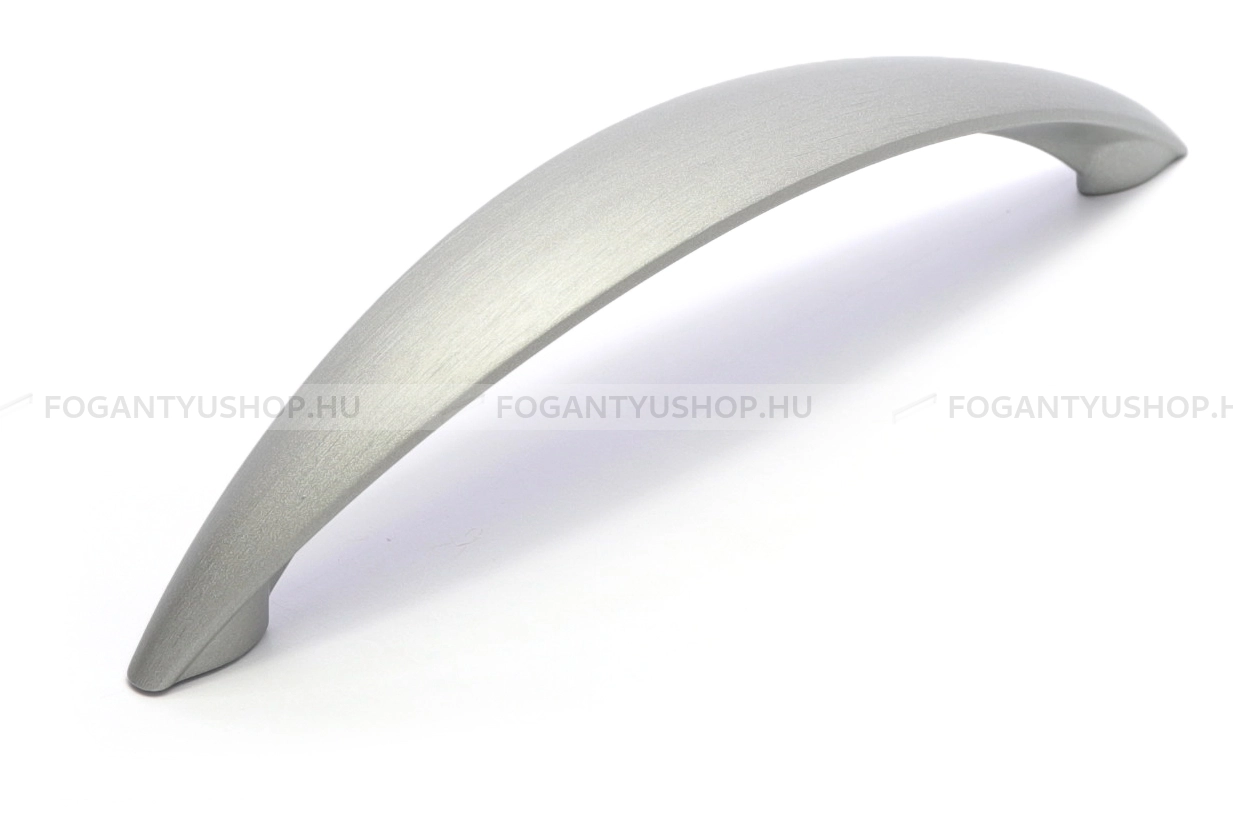 RUJZ DESIGN Bútor fogantyú - 304.16 - Ezüst inox (szálcsiszolt) SNiL - Zamak fém ötvözet - Több méretben gyártott fém bútorfogantyú