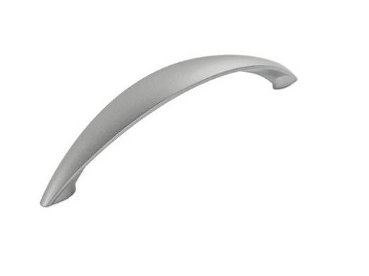 RUJZ DESIGN Bútor fogantyú - 304.16 - Ezüst inox (szálcsiszolt) SNiL - Zamak fém ötvözet - Több méretben gyártott fém bútorfogantyú