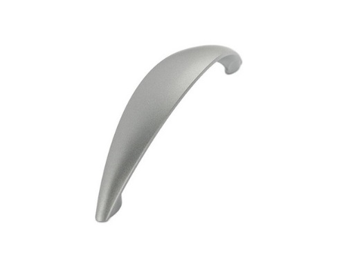 RUJZ DESIGN Bútor fogantyú - 304.16 - Ezüst inox (szálcsiszolt) SNiL - Zamak fém ötvözet - Több méretben gyártott fém bútorfogantyú