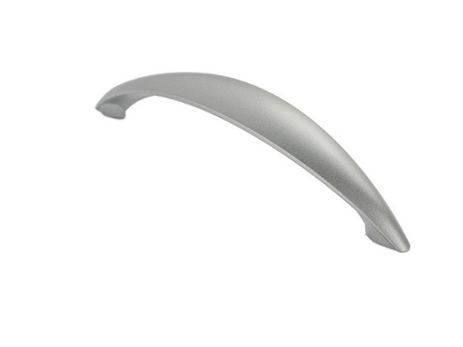 RUJZ DESIGN Bútor fogantyú - 304.16 - Ezüst inox (szálcsiszolt) SNiL - Zamak fém ötvözet - Több méretben gyártott fém bútorfogantyú