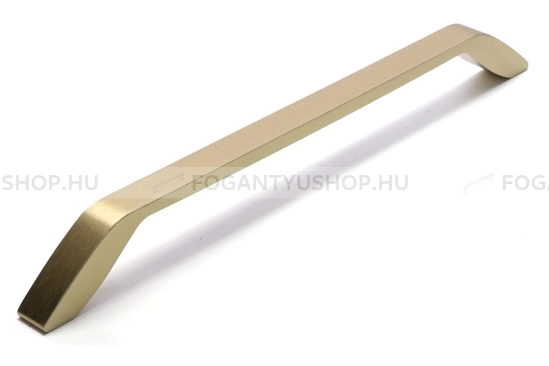 RUJZ DESIGN Bútor fogantyú - 638.27B színes - Szálcsiszolt arany  - Alumínium - Több méretben gyártott színes fém bútorfogantyú