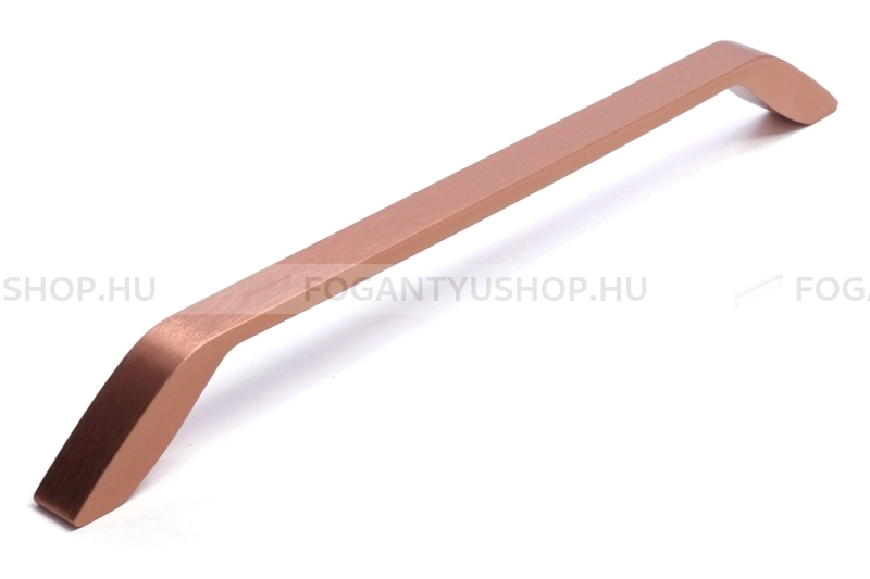 RUJZ DESIGN Bútorfogantyú - 638.27B - Szálcsiszolt rosegold  - Alumínium - Több méretben gyártott színes fém bútorfogantyú