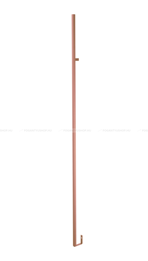 RUJZ DESIGN Bútor fogantyú - 864 684.12 - furattáv 864 mm - Szálcsiszolt rosegold  - Alumínium - Egy méretben gyártott színes fém bútorfogantyú