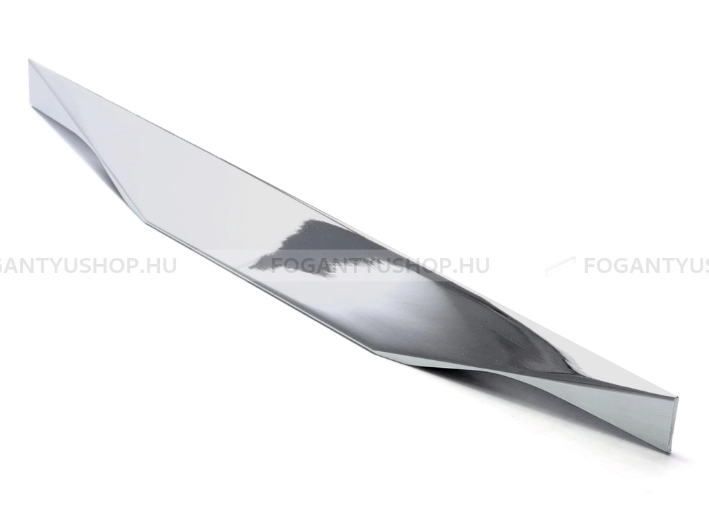 RUJZ DESIGN Fogantyú - 690.16 - Fényes króm Cr - Alumínium - Több méretben gyártott fém bútorfogantyú