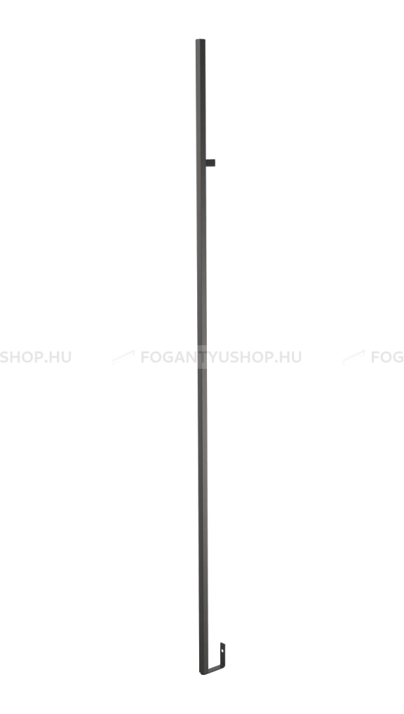 RUJZ DESIGN Fogantyú - 864 684.12 - furattáv 864 mm - Szálcsiszolt szürke  - Alumínium - Egy méretben gyártott színes fém bútorfogantyú