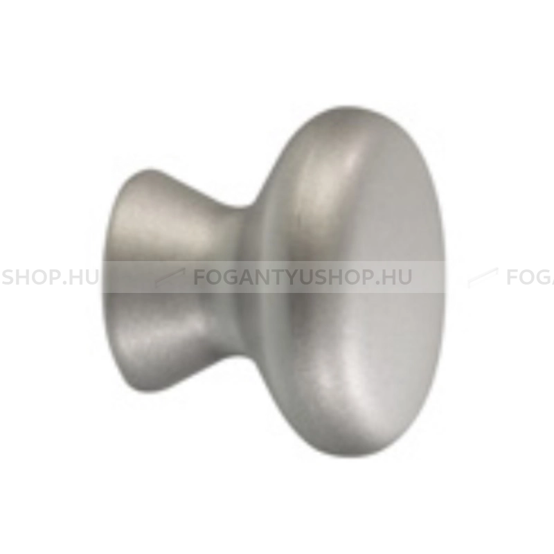 RUJZ DESIGN Gomb fogantyú - 172.32 - 1 furatos - Matt króm MCrL - Műanyag - Műanyag gombfogantyú, bútorgomb (szögletes, kerek)