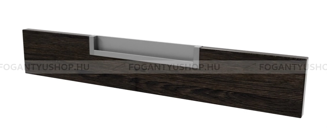RUJZ DESIGN Bútor fogantyú - 326.15 - Alumínium MCrE - Alumínium - Bútorajtó élébe marható, süllyeszthető fém fogantyú