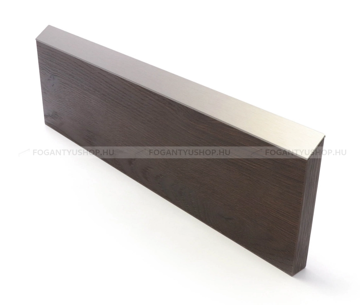 RUJZ DESIGN Fogantyú - us 2197 - 1 furatos - Szálcsiszolt nikkel NisatE - Alumínium - Darabolható fém bútorfogantyú (fogantyú profil)
