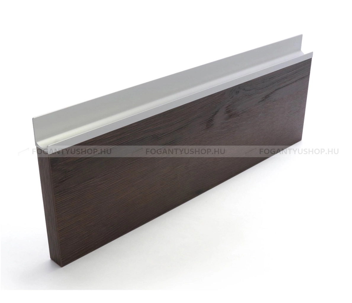 RUJZ DESIGN Bútorfogantyú - us 2198B - 1 furatos - Alumínium MCrE - Alumínium - Darabolható fém bútorfogantyú (fogantyú profil)