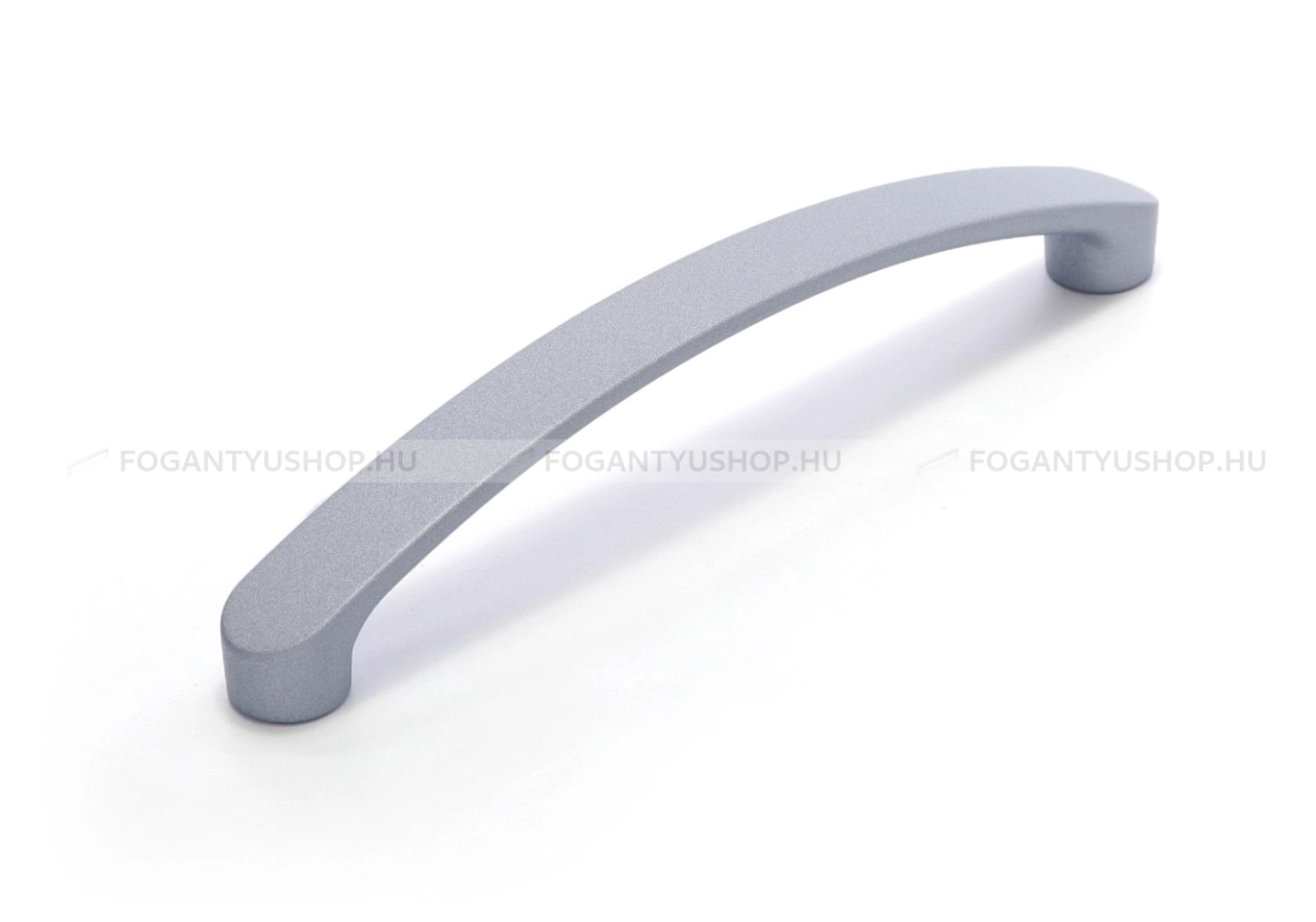 RUJZ DESIGN Fogantyú - 128 336.14 - furattáv 128 mm - Matt króm MCrL - Zamak fém ötvözet - Egy méretben gyártott fém bútorfogantyú