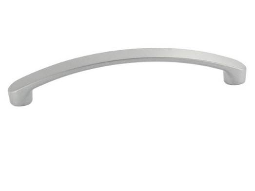 RUJZ DESIGN Fogantyú - 128 336.14 - furattáv 128 mm - Matt króm MCrL - Zamak fém ötvözet - Egy méretben gyártott fém bútorfogantyú