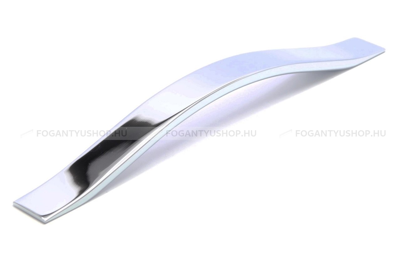 RUJZ DESIGN Bútorfogantyú - 631.20c - Fényes króm Cr - Alumínium - Több méretben gyártott fém bútorfogantyú