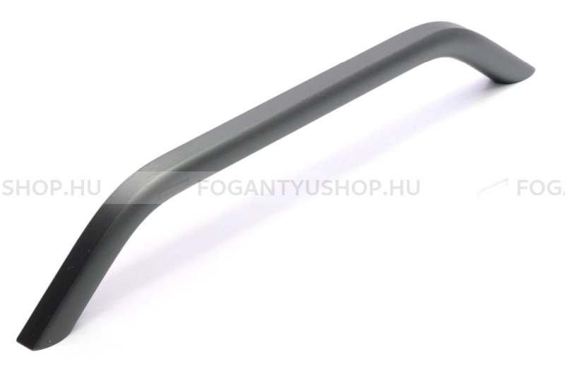 RUJZ DESIGN Bútor fogantyú - 634.10 színes - Szálcsiszolt szürke  - Alumínium - Több méretben gyártott színes fém bútorfogantyú
