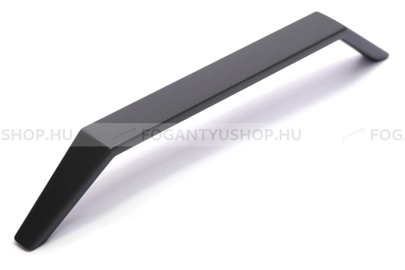 RUJZ DESIGN Bútor fogantyú - 669.15 - Szálcsiszolt szürke  - Zamak fém ötvözet - Több méretben gyártott színes fém bútorfogantyú