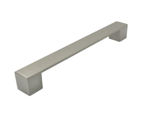 RUJZ DESIGN Bútorfogantyú - 354.25 - Ezüst inox (szálcsiszolt) SNiL - Zamak fém ötvözet - Egy méretben gyártott fém bútorfogantyú