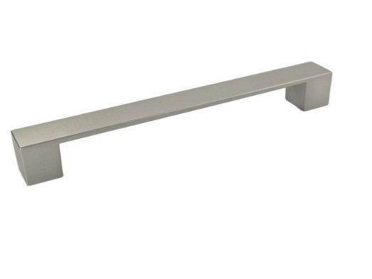 RUJZ DESIGN Bútorfogantyú - 354.25 - Ezüst inox (szálcsiszolt) SNiL - Zamak fém ötvözet - Egy méretben gyártott fém bútorfogantyú