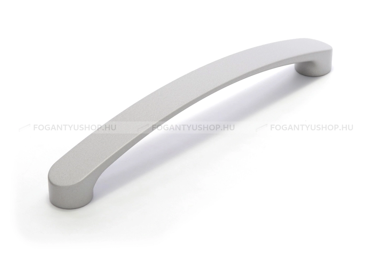 RUJZ DESIGN Bútor fogantyú - 160 319.19 - furattáv 160 mm - Matt nikkel MNiL - Zamak fém ötvözet - Egy méretben gyártott fém bútorfogantyú