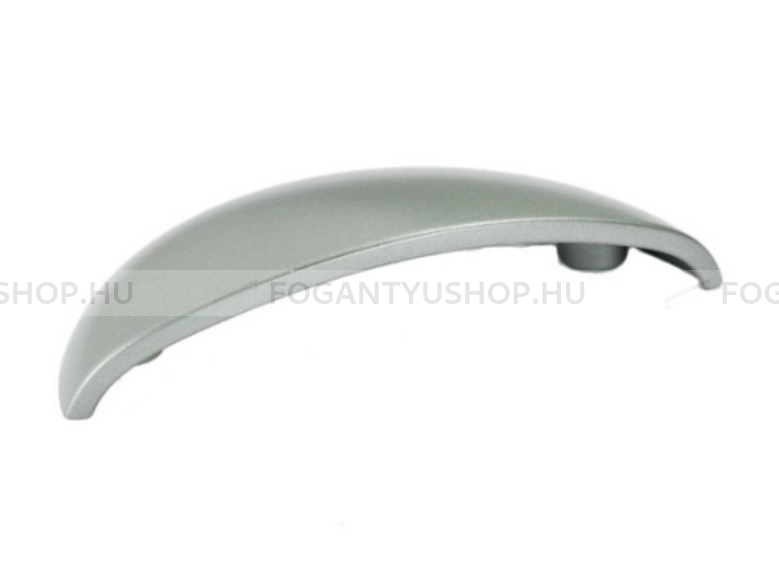 RUJZ DESIGN Bútorfogantyú - 64 337.43 - furattáv 64 mm - Ezüst inox (szálcsiszolt) SNiL - Zamak fém ötvözet - Egy méretben gyártott fém bútorfogantyú