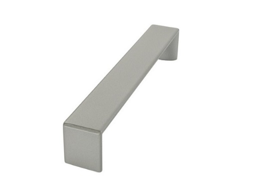RUJZ DESIGN Bútorfogantyú - 160 495.25 - furattáv 160 mm - Matt nikkel MNiL - Zamak fém ötvözet - Egy méretben gyártott fém bútorfogantyú