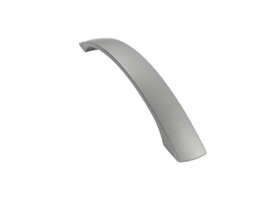 RUJZ DESIGN Fogantyú - 160 497.22 - furattáv 160 mm - Matt nikkel MNiL - Zamak fém ötvözet - Egy méretben gyártott fém bútorfogantyú