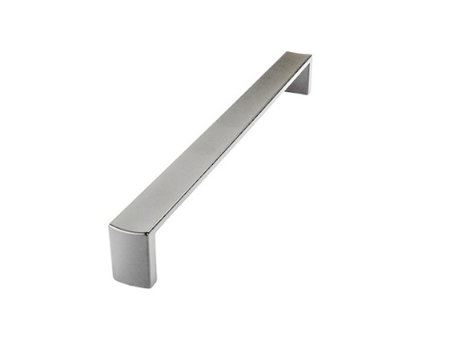 RUJZ DESIGN Bútor fogantyú - 569.28 - Matt nikkel MNiL - Zamak fém ötvözet - Több méretben gyártott fém bútorfogantyú