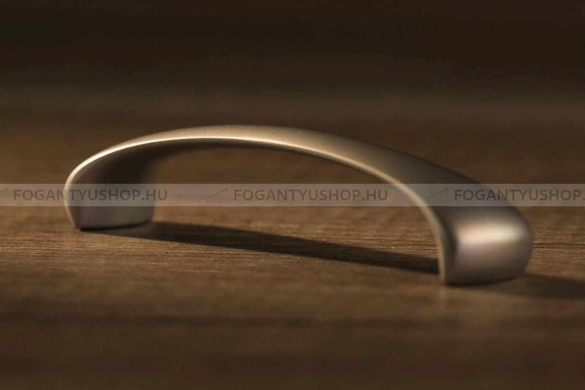 RUJZ DESIGN Bútor fogantyú - 96 335.20 - furattáv 96 mm - Matt nikkel MNiL - Zamak fém ötvözet - Egy méretben gyártott fém bútorfogantyú