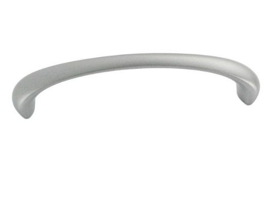 RUJZ DESIGN Bútor fogantyú - 96 335.20 - furattáv 96 mm - Matt nikkel MNiL - Zamak fém ötvözet - Egy méretben gyártott fém bútorfogantyú
