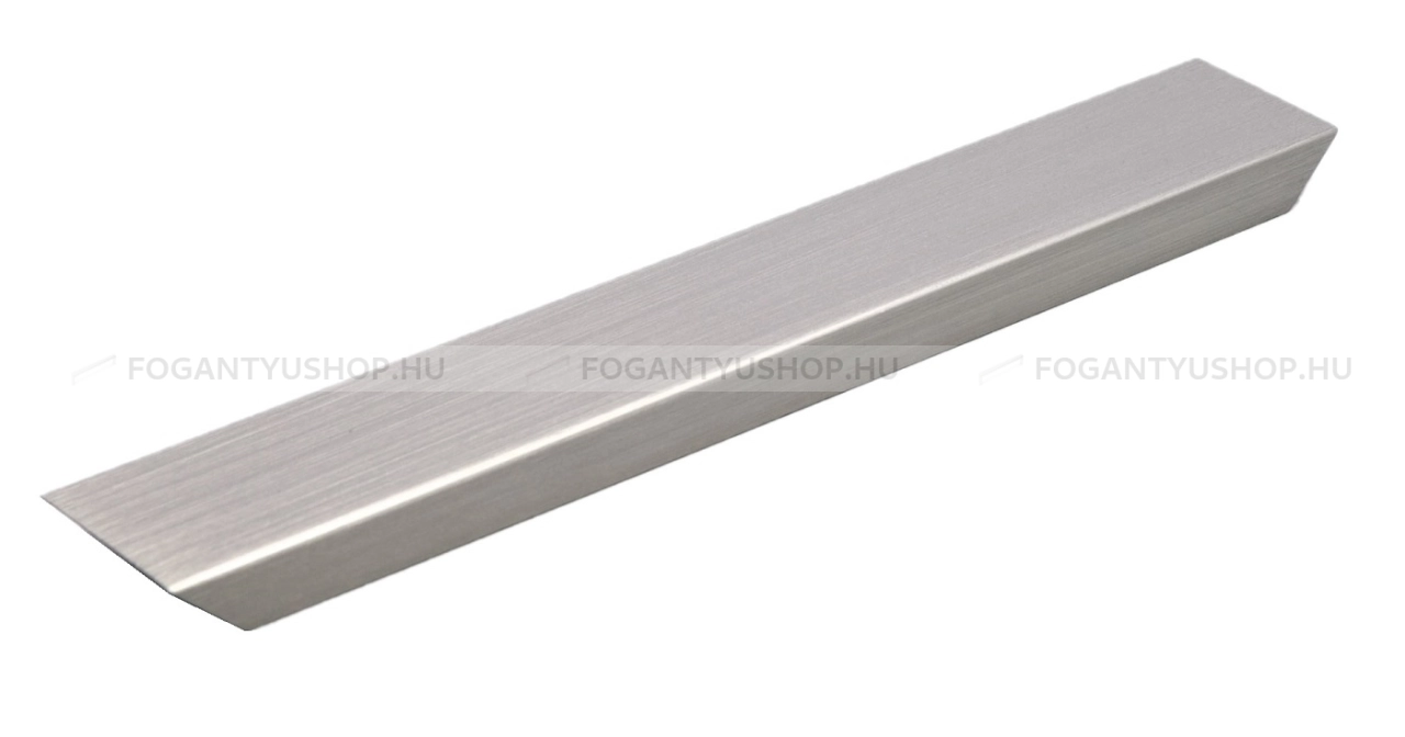 RUJZ DESIGN Bútor fogantyú - 672.09 - Szálcsiszolt nikkel NisatE - Alumínium - Több méretben gyártott fém bútorfogantyú