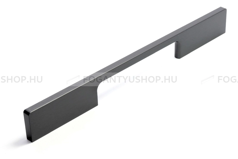 RUJZ DESIGN Bútor fogantyú - 525.27 színes - Szálcsiszolt szürke  - Alumínium - Több méretben gyártott színes fém bútorfogantyú