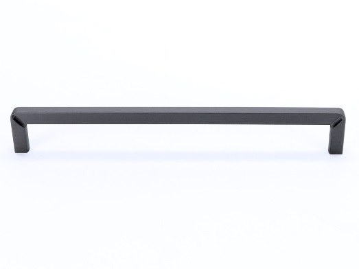 RUJZ DESIGN Fogantyú - 574.10 színes - Szálcsiszolt szürke  - Alumínium - Több méretben gyártott színes fém bútorfogantyú