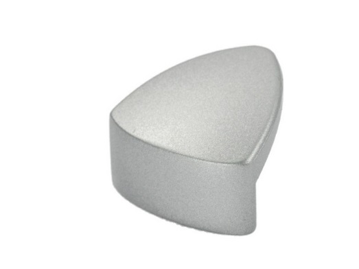 RUJZ DESIGN Gombfogantyú - 16 367.20 - furattáv 16 mm - Ezüst inox (szálcsiszolt) SNiL - Zamak fém ötvözet - Fém gombfogantyú, bútorgomb (szögletes, kerek)