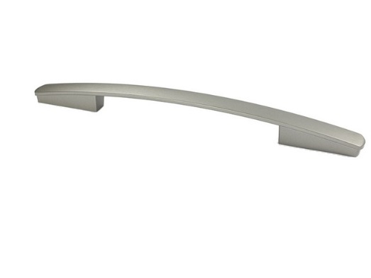 RUJZ DESIGN Bútorfogantyú - 160 387.20 - furattáv 160 mm - Matt króm MCrL - Zamak fém ötvözet - Egy méretben gyártott fém bútorfogantyú
