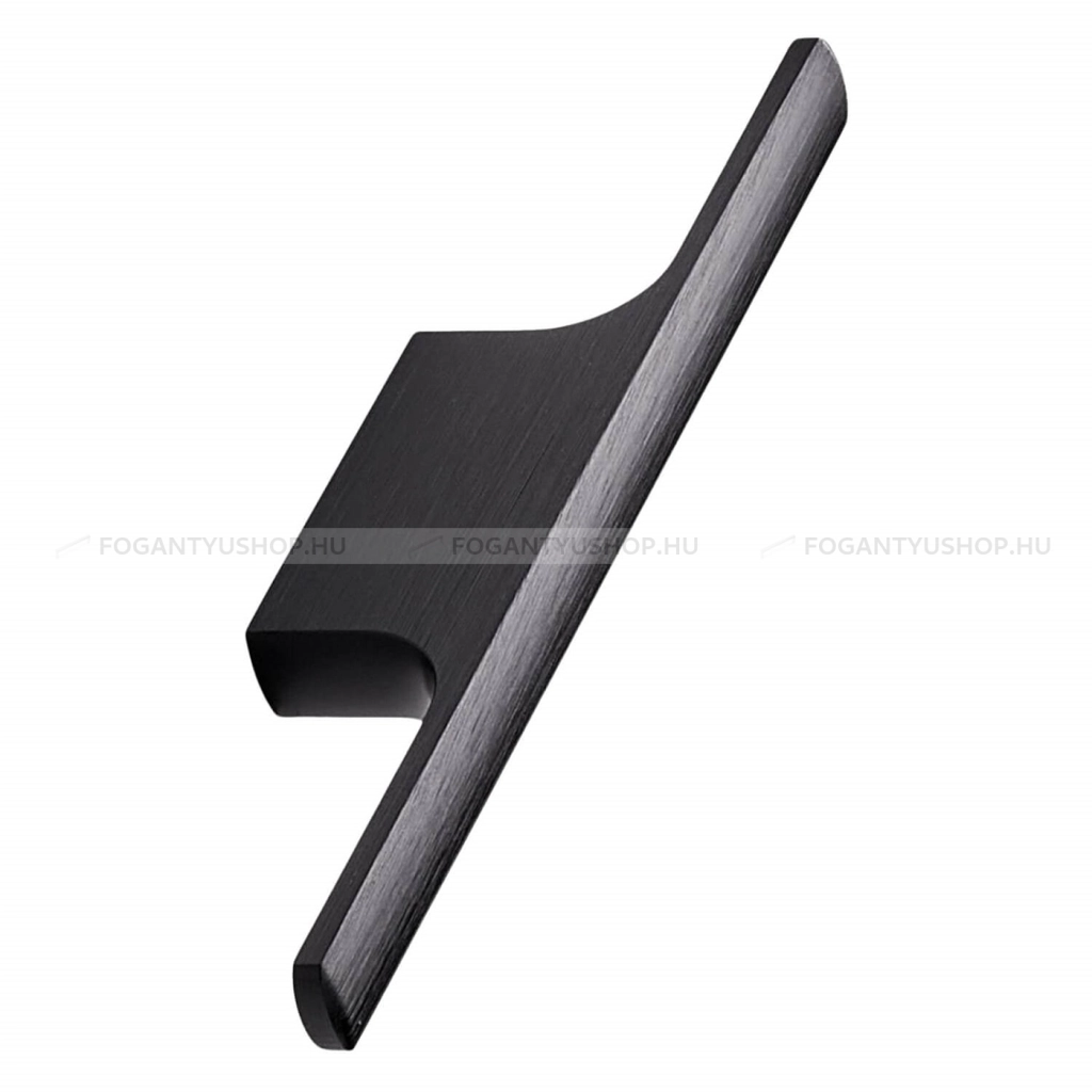FURNIPART Bútorgomb - TAU KNOB 32 - furattáv 32 mm - Csiszolt matt fekete 76 - Alumínium - Színes fém gombfogantyú, bútorgomb
